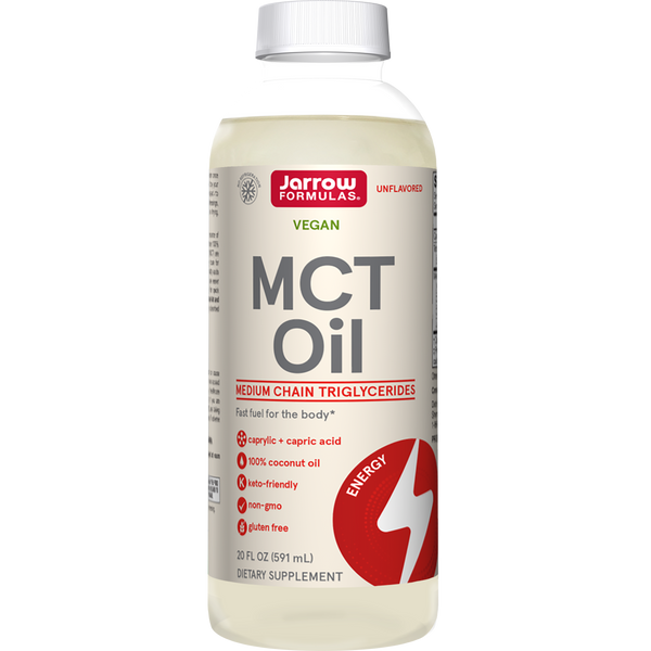 Jarrow Formulas MCT Oil , 20 fl oz (591 ml) 1.25 pt Liquid Bottle
