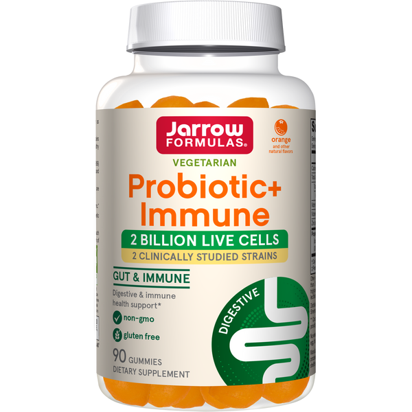 Jarrow Formulas Probiotic+ Immune Gummies, 90ct Bottle