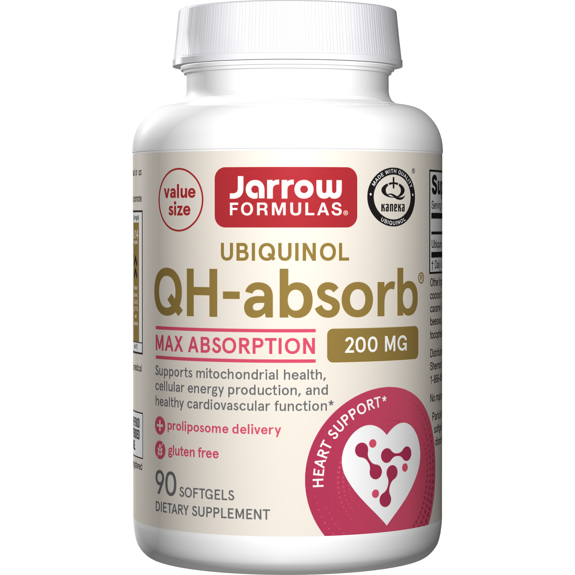 Jarrow Formulas QH-absorb® Softgels, 200mg, 90ct Bottle