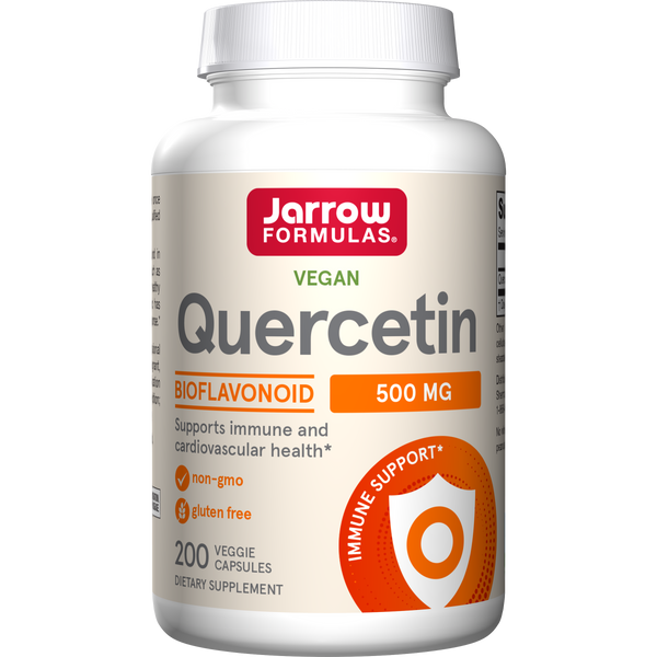 Jarrow Formulas Quercetin Veggie Caps, 500mg, 200ct Bottle