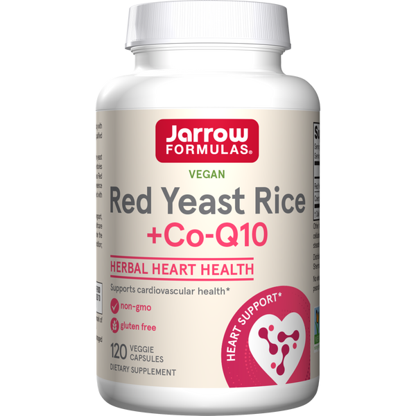 Jarrow Formulas Red Yeast Rice , 120 Veggie Capsules Bottle