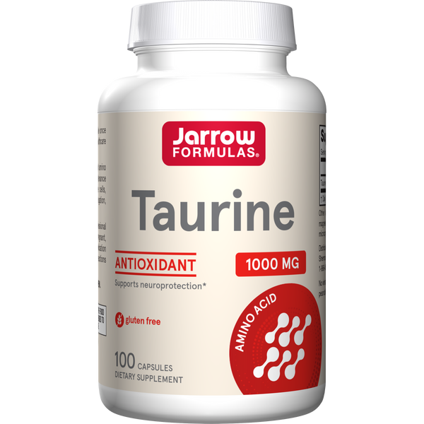 Jarrow Formulas Taurine 1000 mg, 100 Capsules Bottle