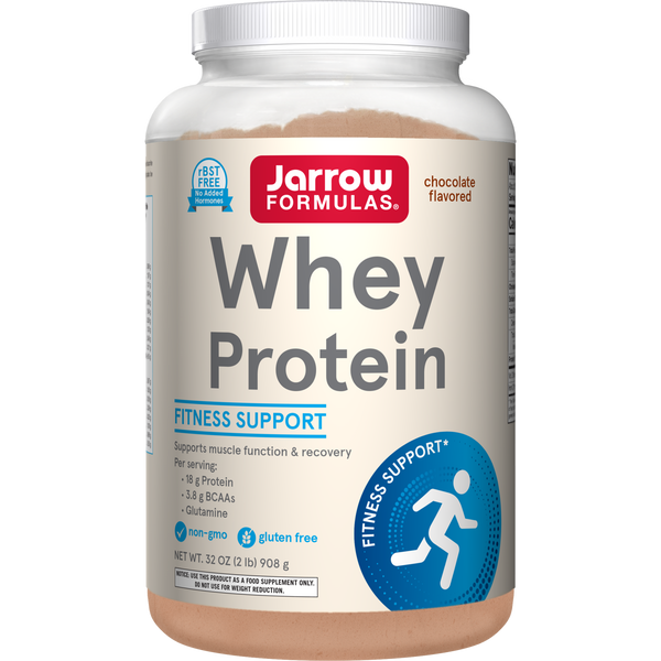 Jarrow Formulas Whey Protein Chocolate, 32 oz (908 g) Powder