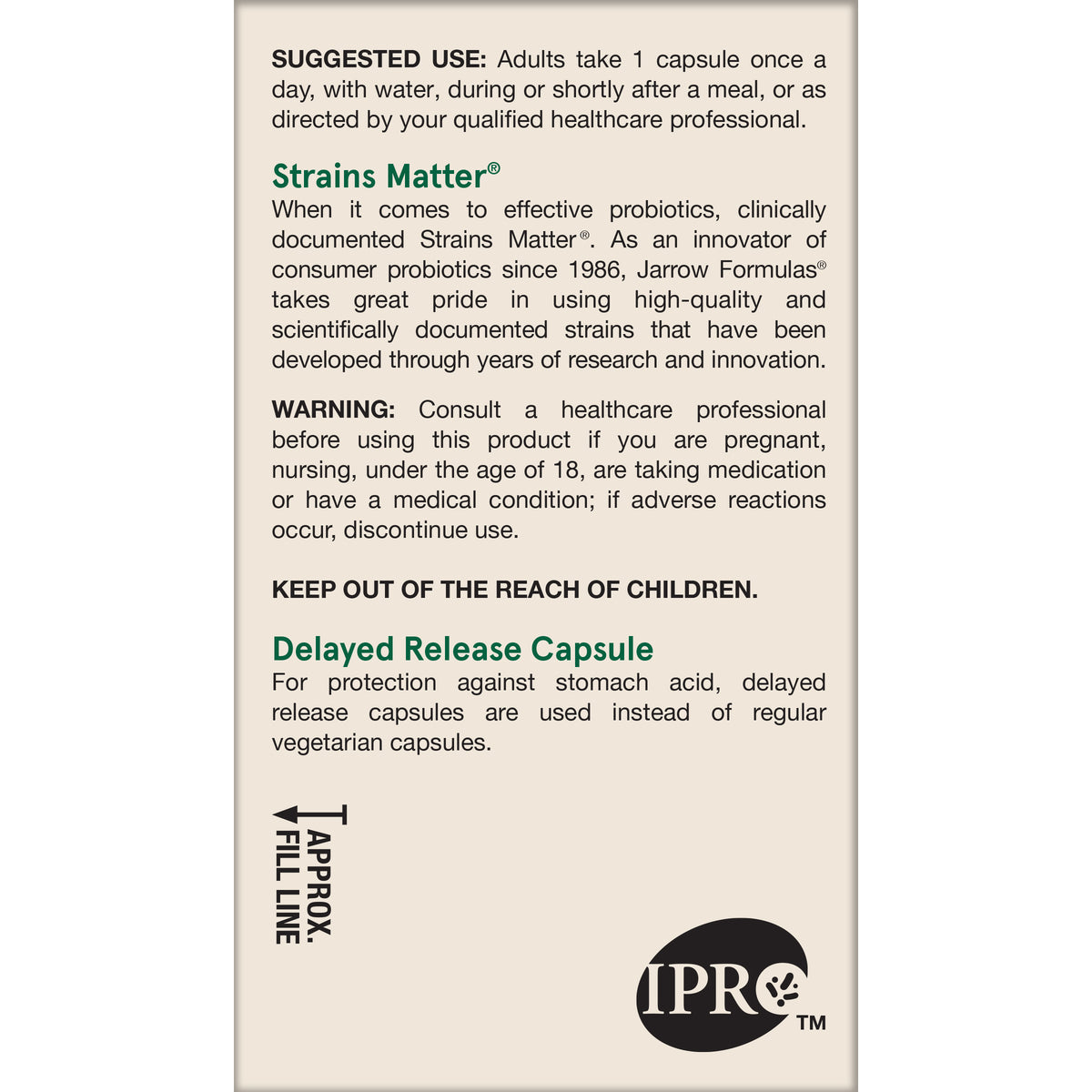 Jarro-Dophilus® Ultra Gut Rescue - 50 Billion CFU (Refrigerated)
