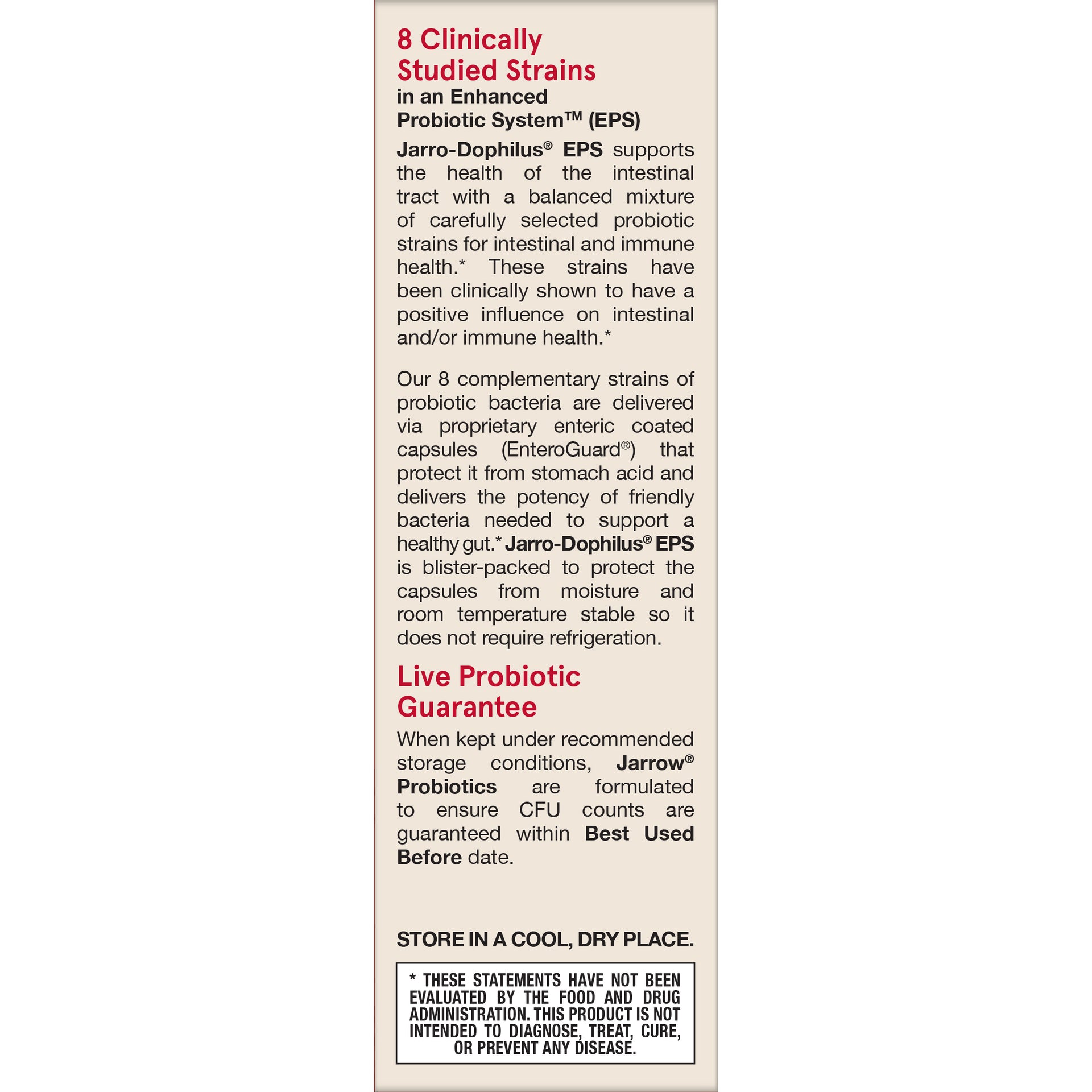 Jarro-Dophilus® EPS - 25 Billion CFU