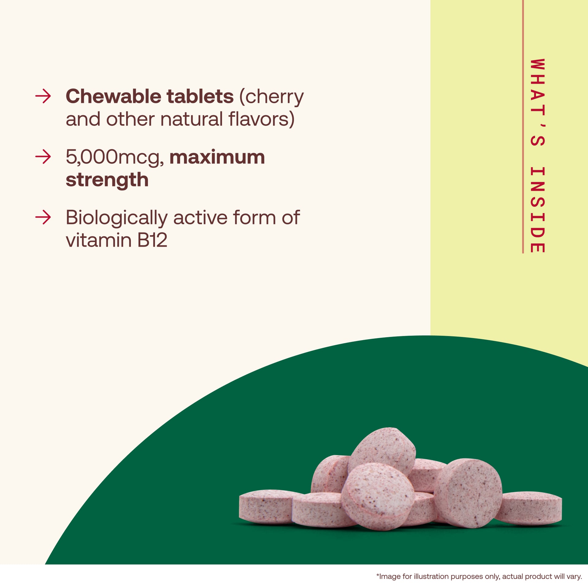 Methyl B-12 Cherry - 5000mcg
