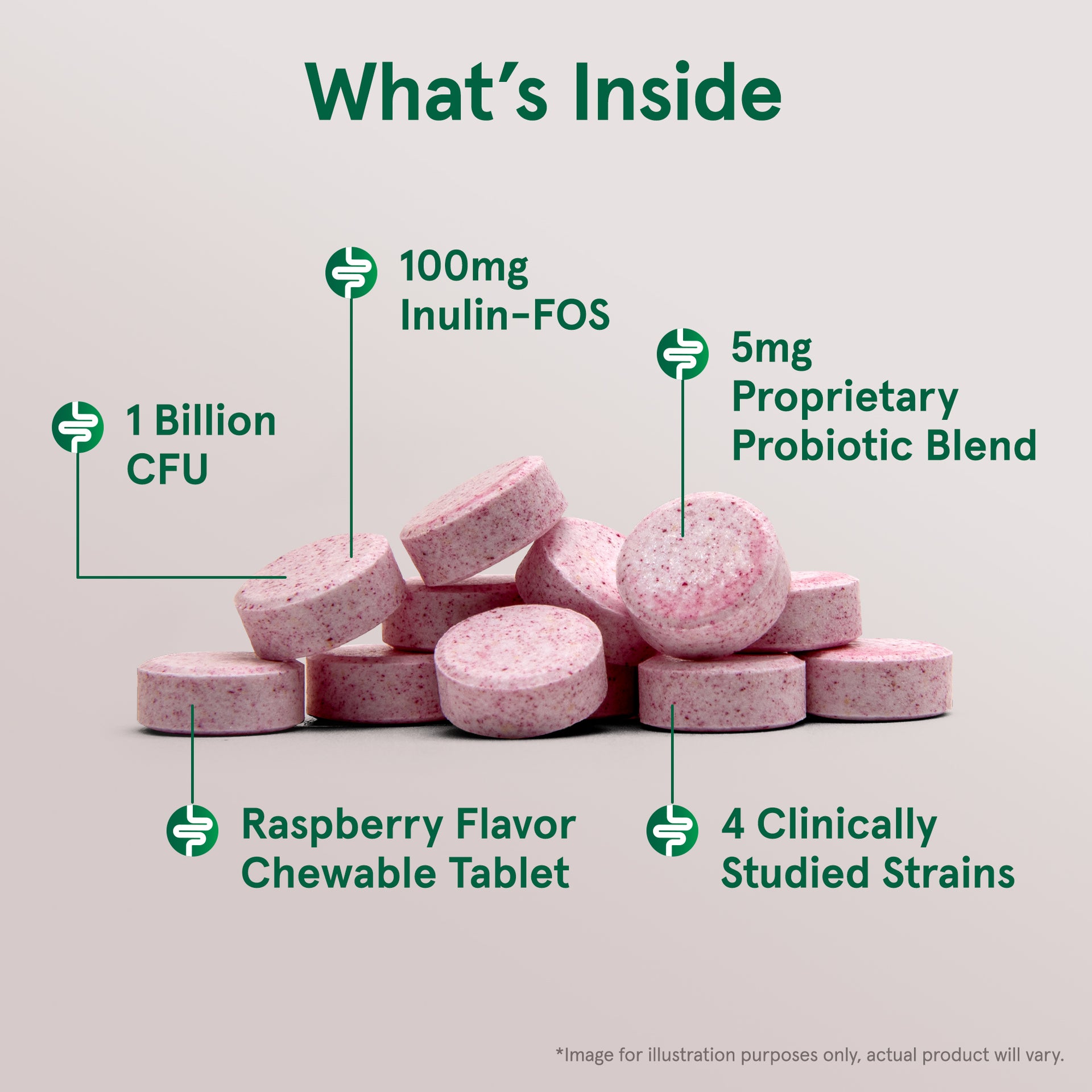 Jarro-Dophilus® Kids Natural Raspberry