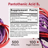 Pantothenic Acid B5 (2-Pack)