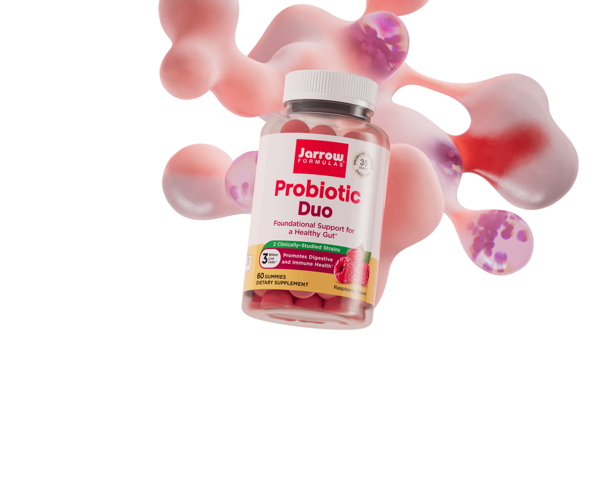 Jarrow Formulas Probiotic Duo Gummy Supplement