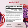 Methyl B-12 Cherry - 500mcg (2-Pack)