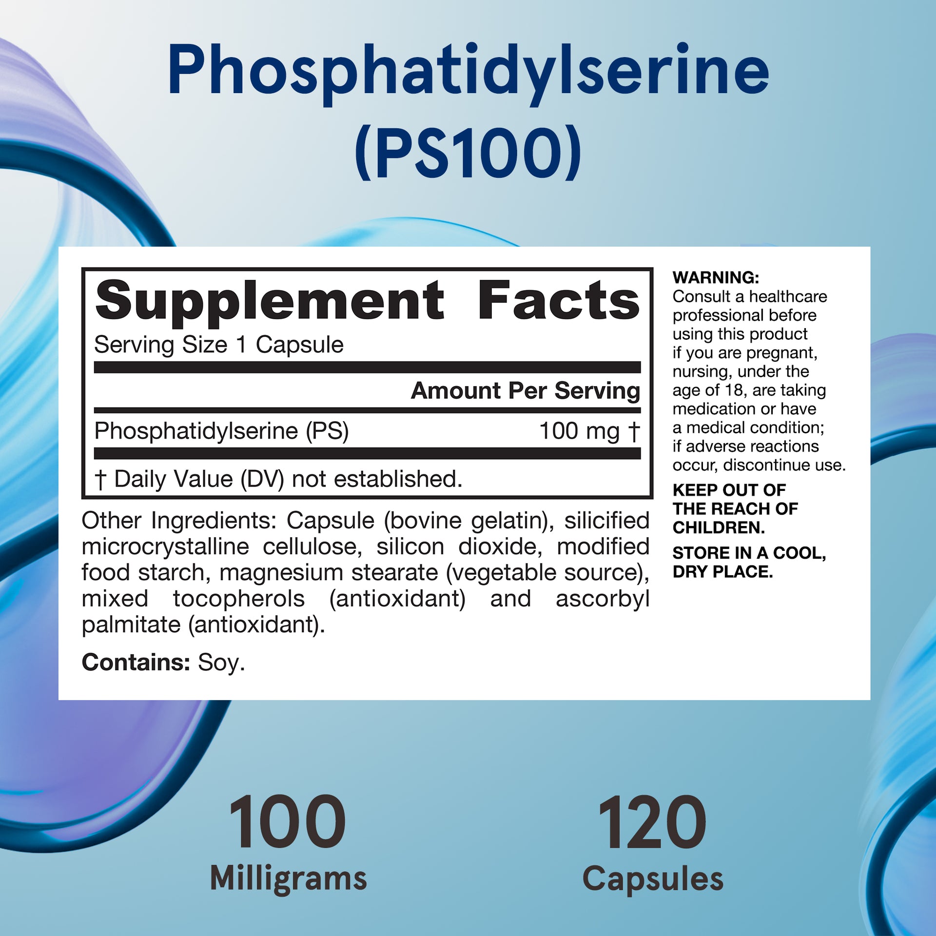 PS 100 - 100mg Capsules
