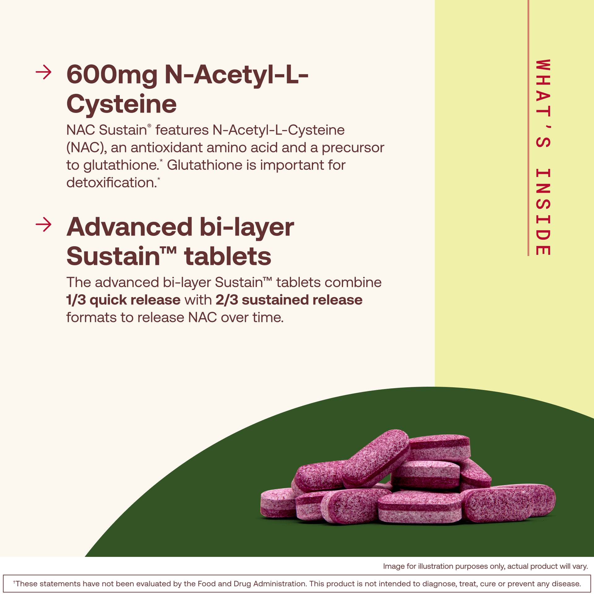 N-A-C (N-Acetyl-L-Cysteine) Sustain