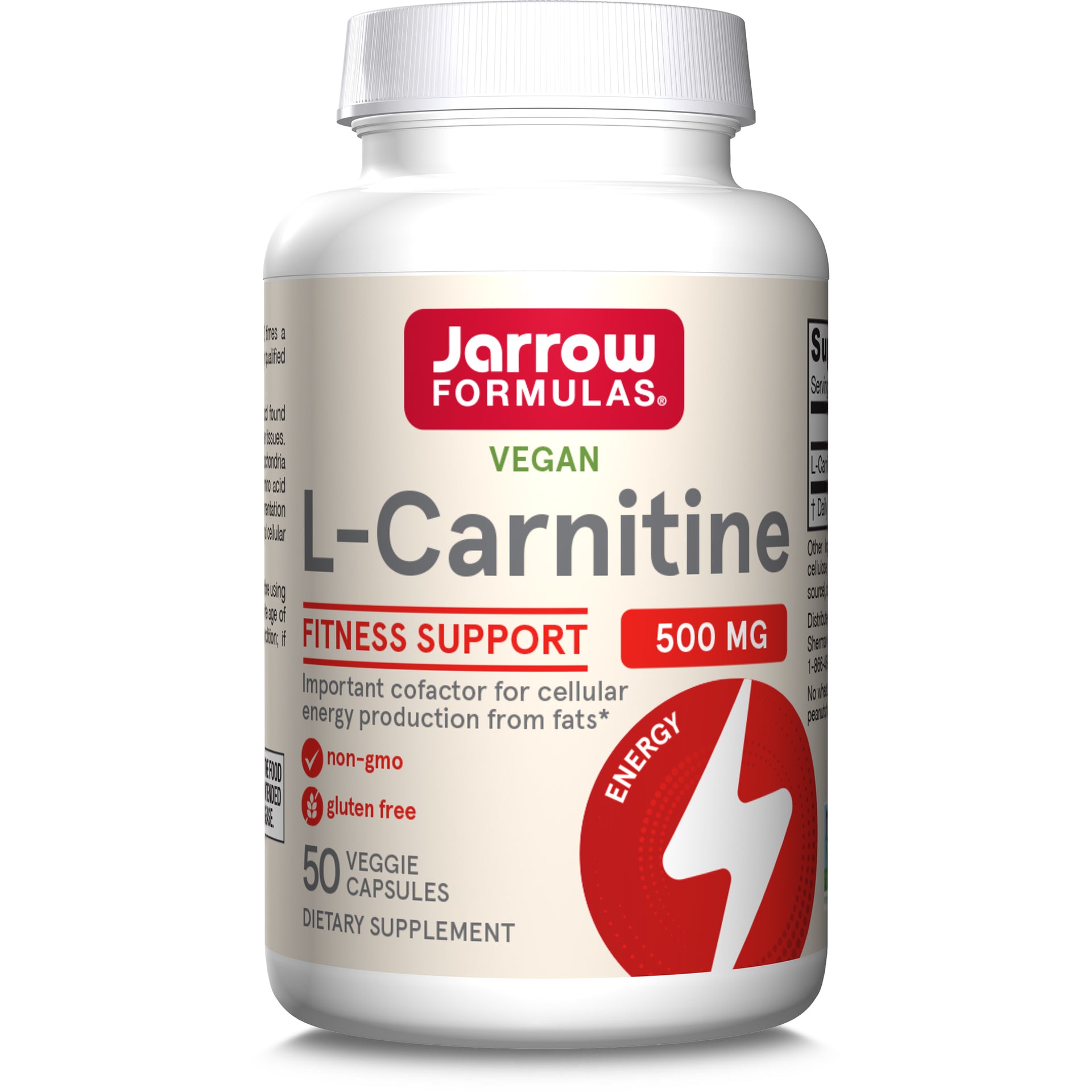 L-Carnitine - 500mg Veggie Capsules