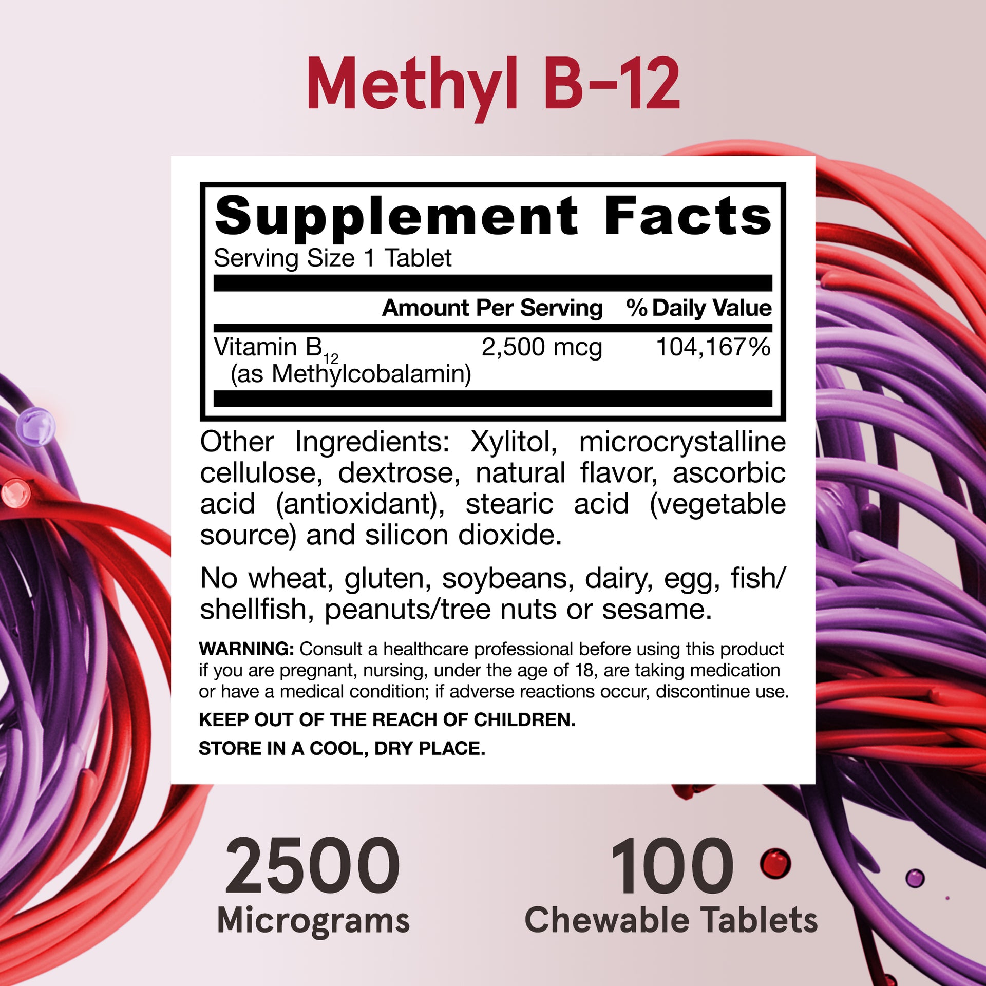 Methyl B-12 Tropical - 2500mcg