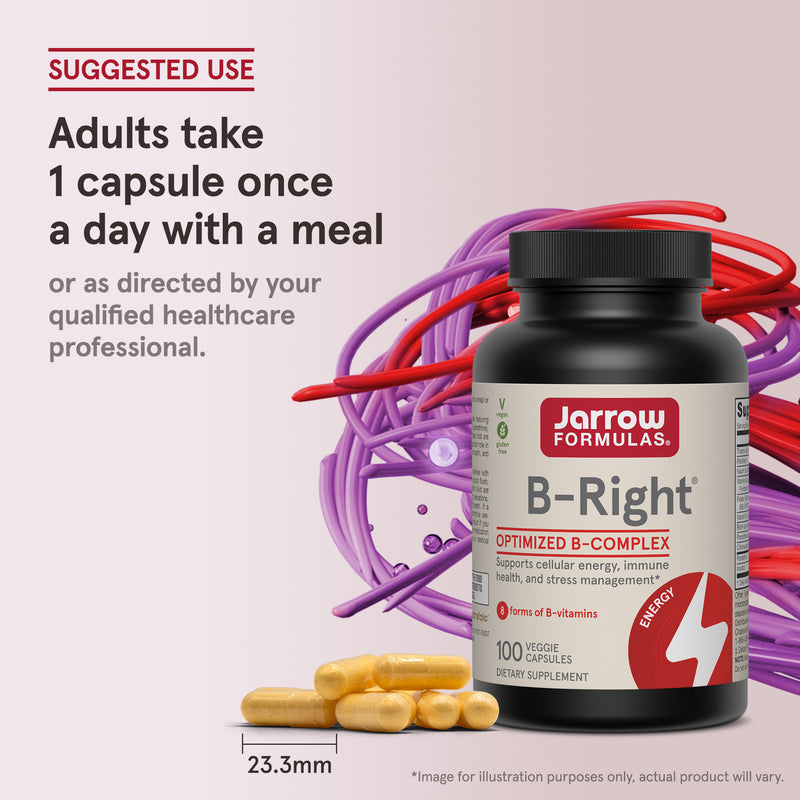 B-Right® B-Complex for Energy & Stress | Jarrow Formulas