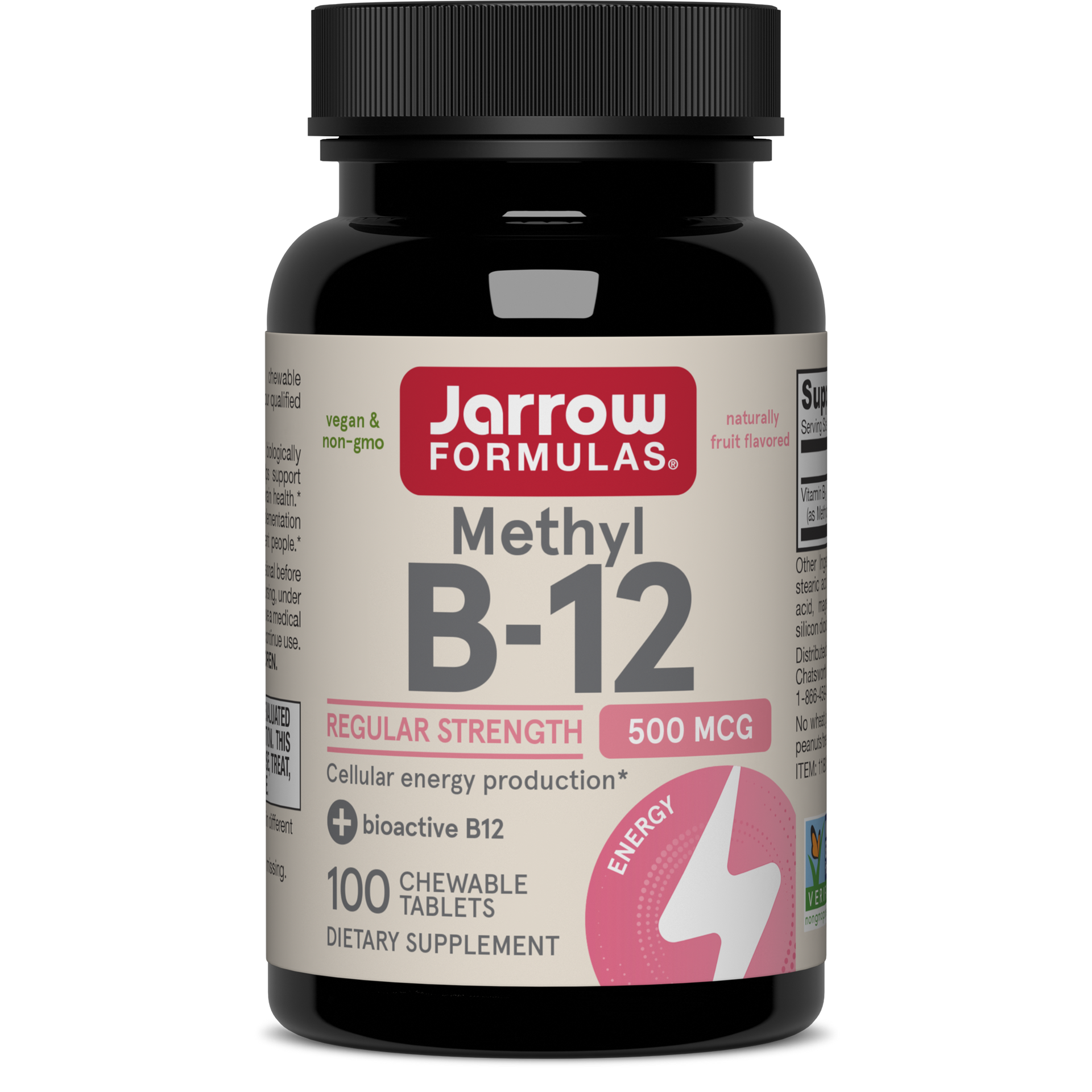 Methyl B-12 Cherry - 500mcg (2-Pack)