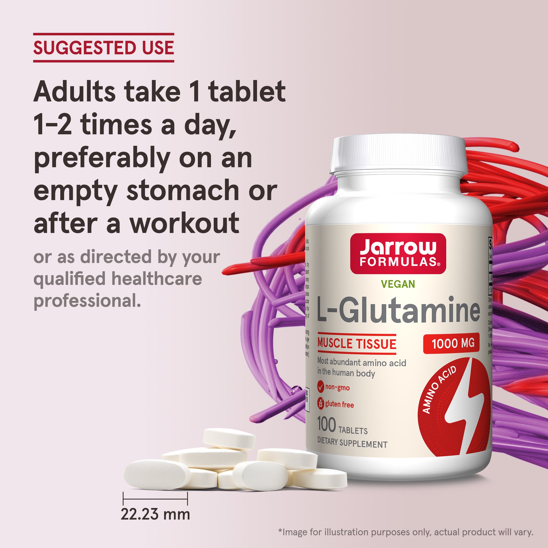 L-Glutamine - 1000mg Tablets