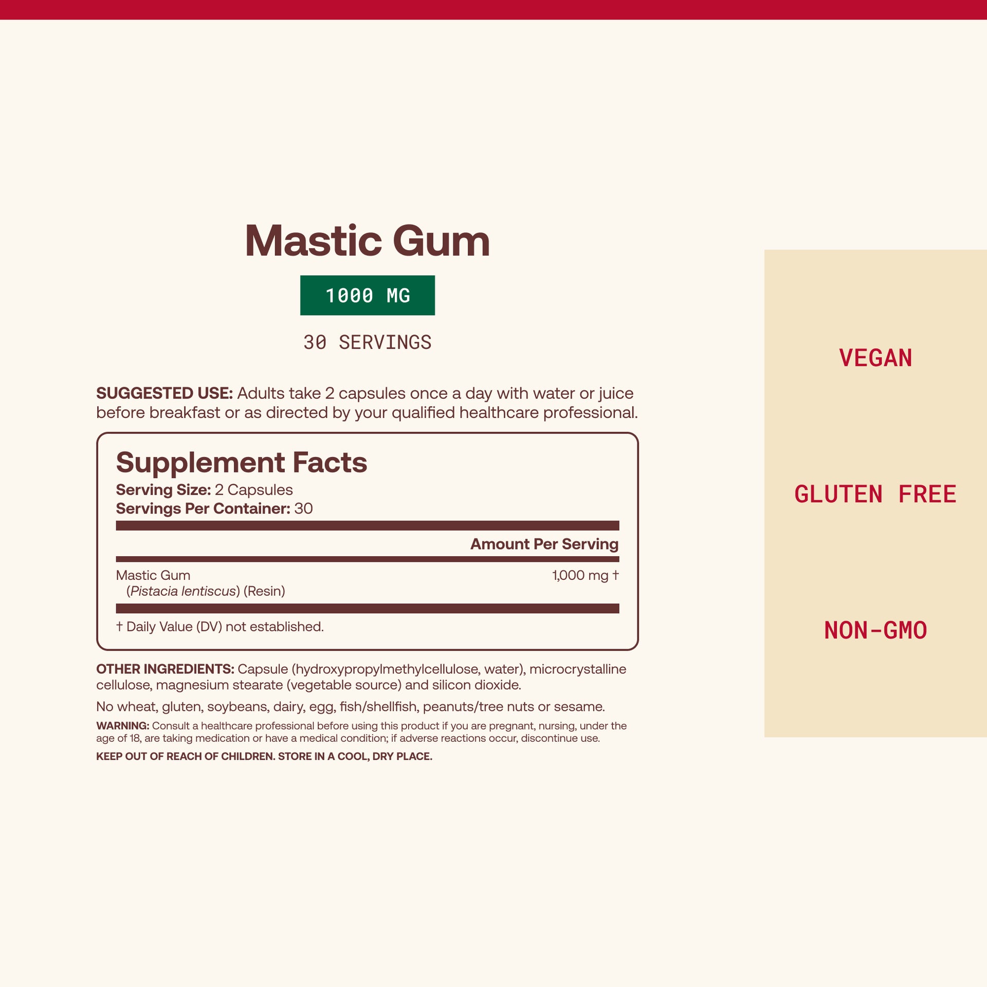 Mastic Gum