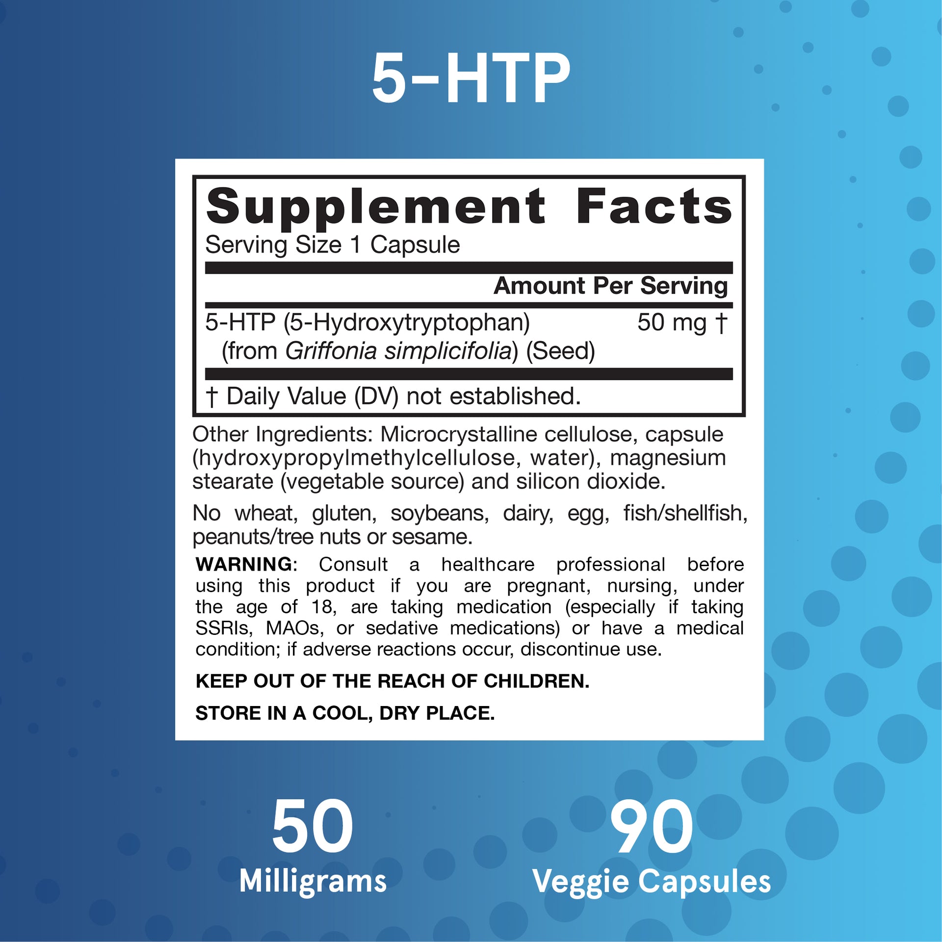 Five (5)-HTP - 50mg