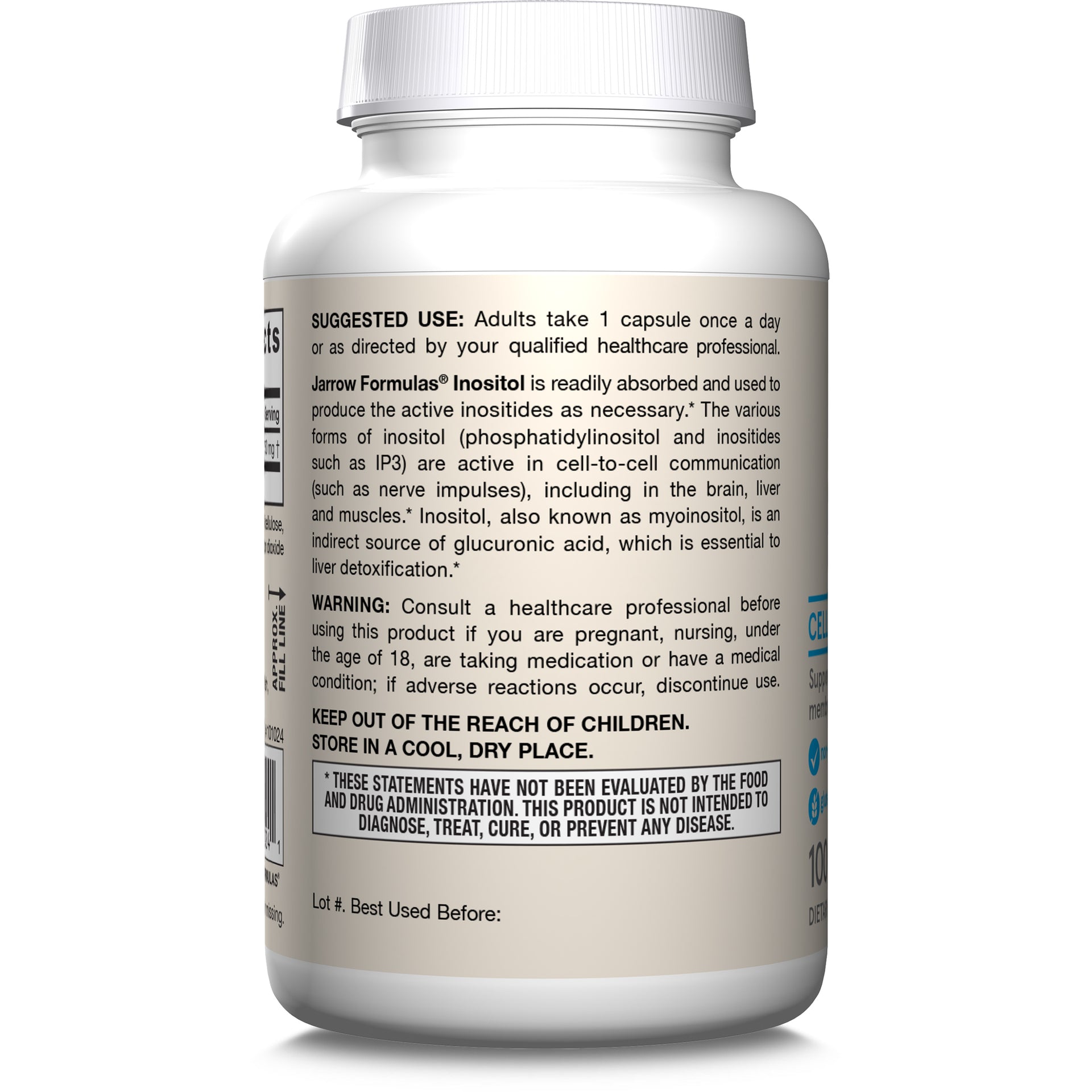 Inositol - 750mg Veggie Capsules