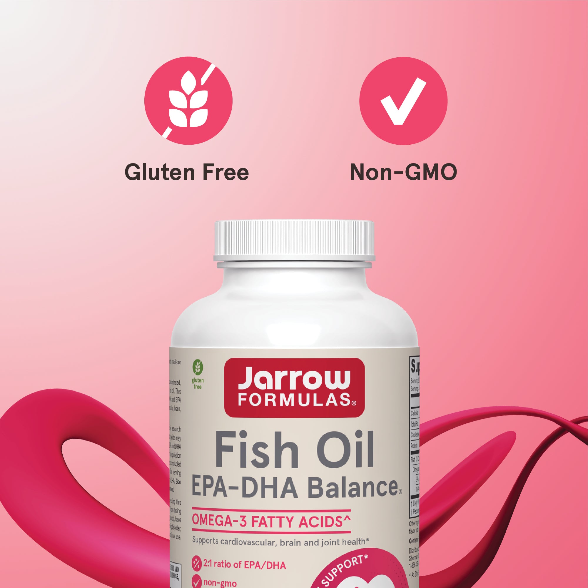 Fish Oil EPA-DHA Balance® Omega-3 | Jarrow Formulas