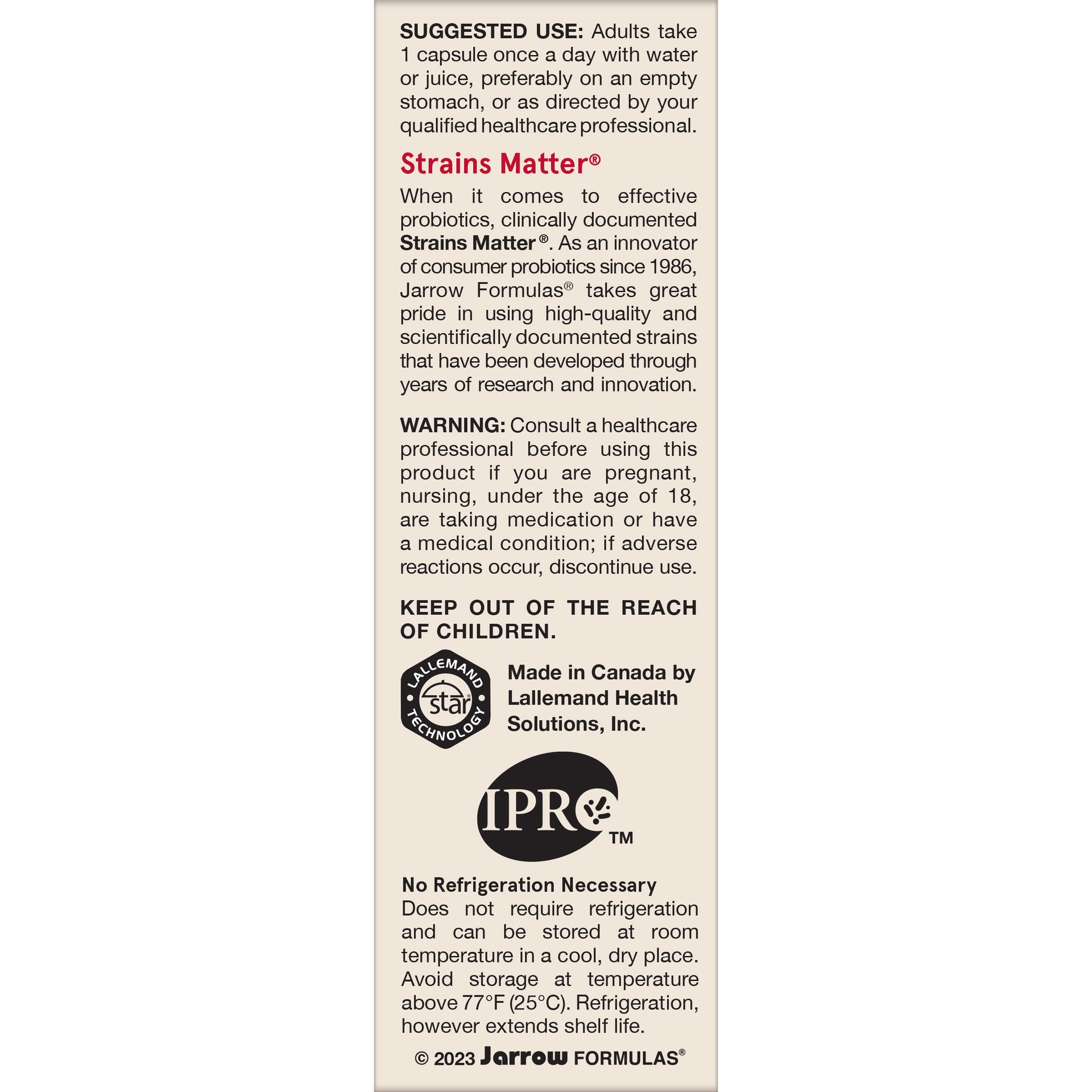 Jarro-Dophilus® EPS - 25 Billion CFU