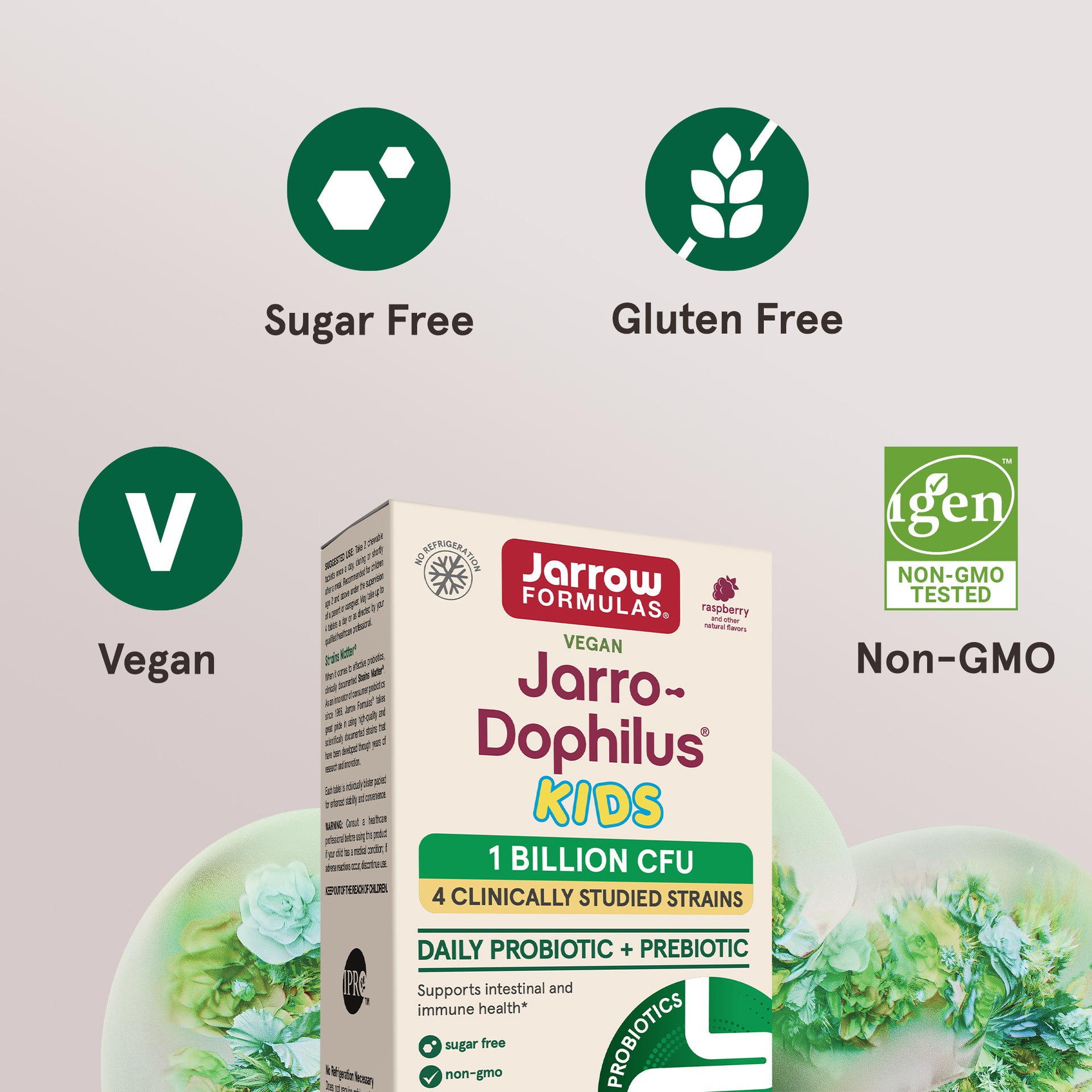 Jarro-Dophilus® Kids Natural Raspberry