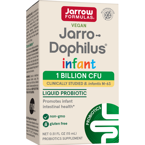 Jarrow Formulas Jarro-Dophilus® Infant 1 Billion CFU, 0.51 fl. oz. (15 ml) Liquid