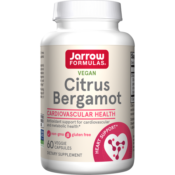 Jarrow Formulas Citrus Bergamot Veggie Caps, 60ct Bottle