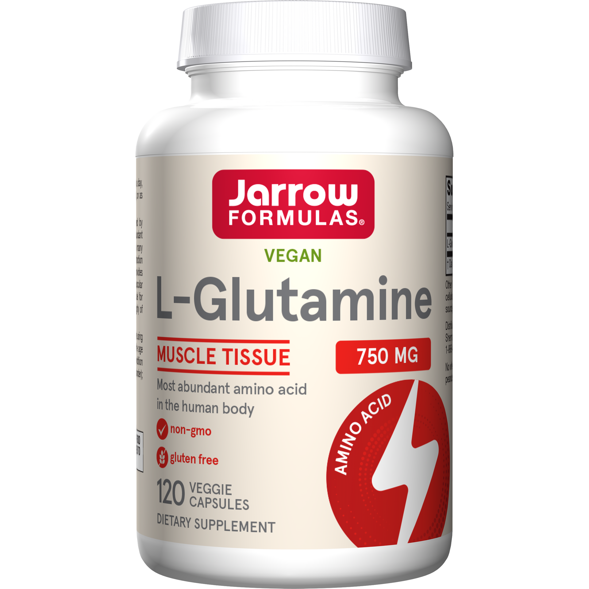 L-Glutamine - 750mg Veggie Capsules L-Glutamine - 750mg Veggie Capsules