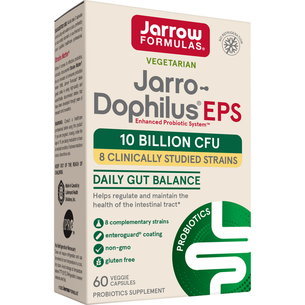 Jarrow Formulas Jarro-Dophilus® EPS Veggie Caps, 5 Billion CFU, 60ct Box