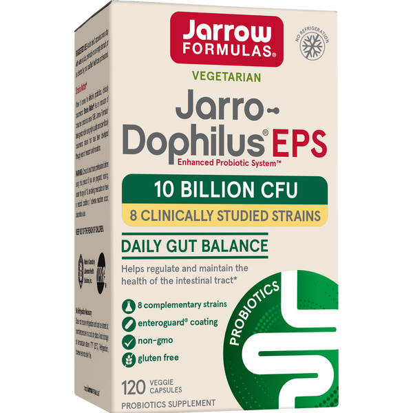 Jarrow Formulas Jarro-Dophilus® EPS Veggie Caps, 5 Billion CFU, 120ct Box