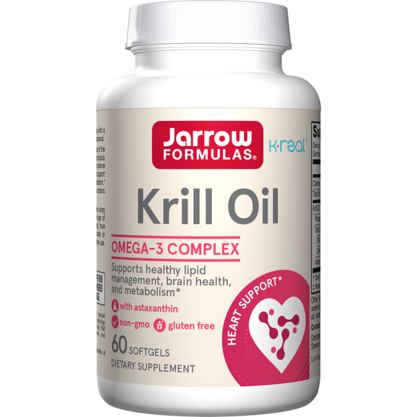 Jarrow Formulas Krill Oil Softgels, 60ct Bottle