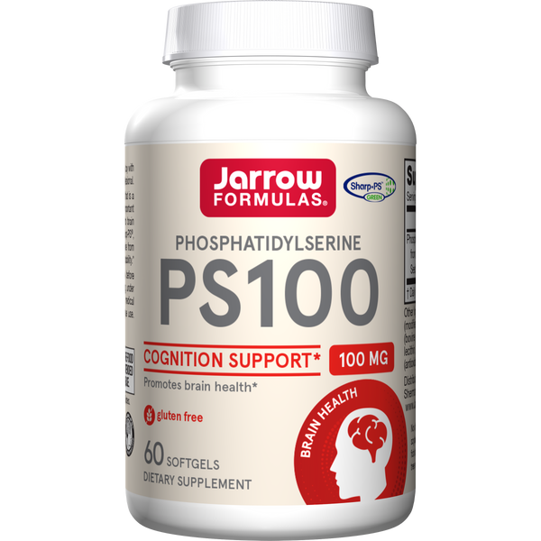 Jarrow Formulas PS 100 Softgels, 100mg, 60ct Bottle
