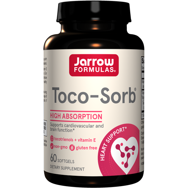 Jarrow Formulas Toco-Sorb®, 60 Softgels Bottle